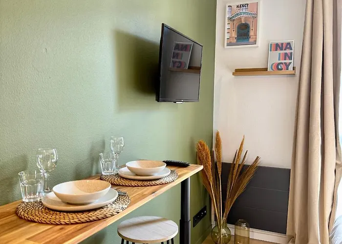 Le 218 Moderne Et Entierement Equipe A Nancy, Avec Garage Privatif Apartment